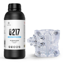 Load image into Gallery viewer, G217 Clear Non-yellowing Tough ABS Like 3D Printer Resin (1kg)