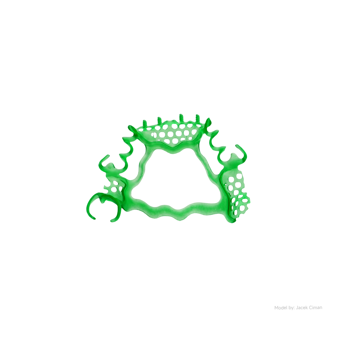 C01 Transparent Green Dental Castable 3D Printer Resin (1kg) – RESIONE