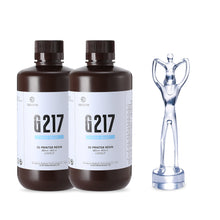 Load image into Gallery viewer, G217 Clear Non-yellowing Tough ABS Like 3D Printer Resin (1kg)