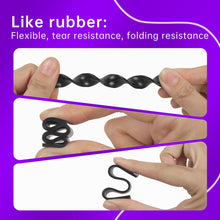 Load image into Gallery viewer, F69 Black Flexible Rubber-like 3D Printer Resin
