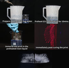 Load image into Gallery viewer, G217 Clear Non-yellowing Tough ABS Like 3D Printer Resin (1kg)