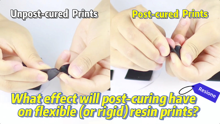 【RESIONE Laboratory】What effect will post-curing have on resin prints?