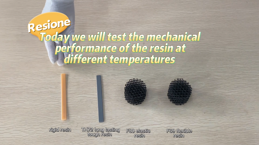 【RESIONE Laboratory】Differences in mechanical properties of rigid, tough, flexible and elastic resins at low and normal temperatures