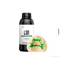 Load image into Gallery viewer, C01 Transparent Green Dental Castable 3D Printer Resin (1kg)
