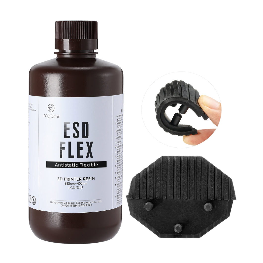 ESD Flex Anti-static Flexible 3D Printer Resin (1kg)