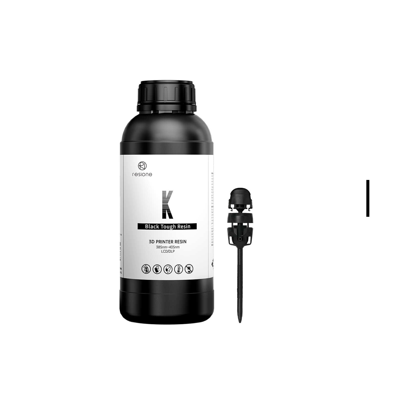 スタイリング剤 KHK K Black Tough ABS Like 3D Printer Resin (1kg) – RESIONE