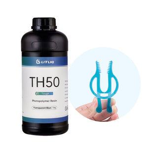 [LITLIQ] TH50 Transparent Blue Tough Resin (1kg)