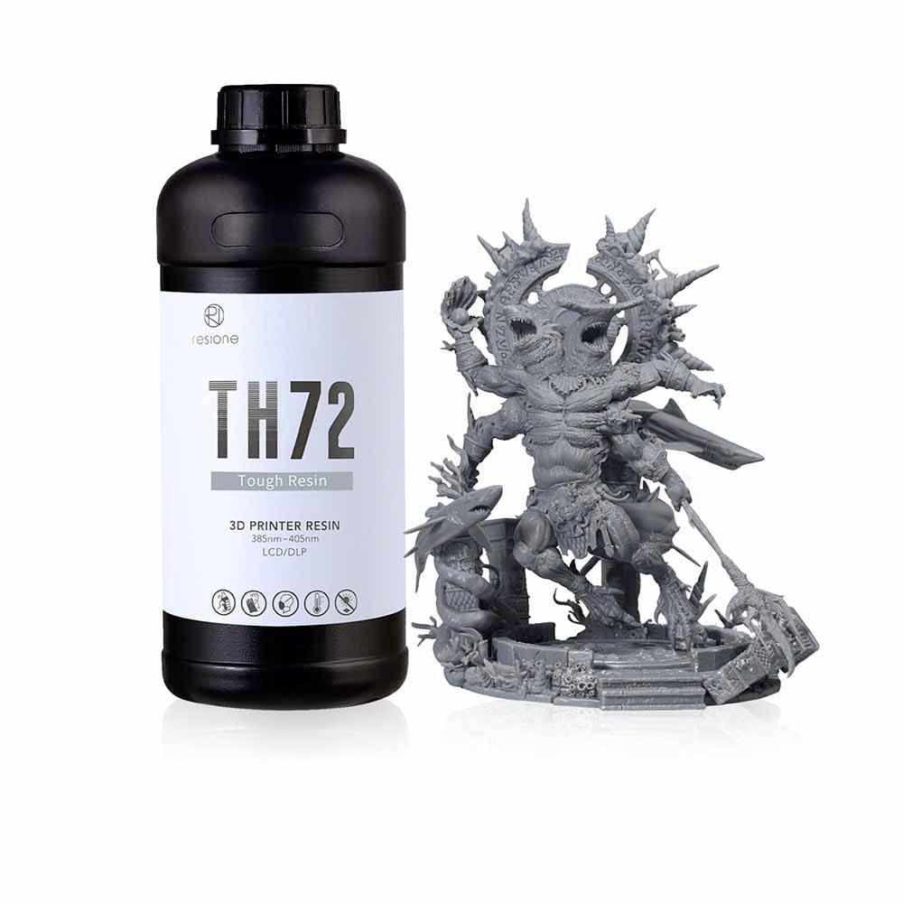 TH72 Long-lasting Tough Resin Medium Grey (1kg)