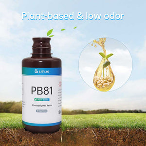 [LITLIQ] PB81 Light Grey Plant-Based Resin (1kg)